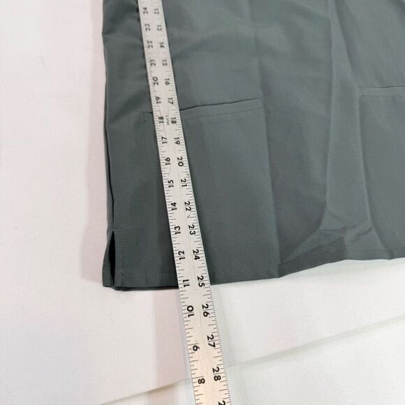 Figs Casma Crub Top Womens XS Green Sage Technical Collection Shirt - Picture 3 of 7